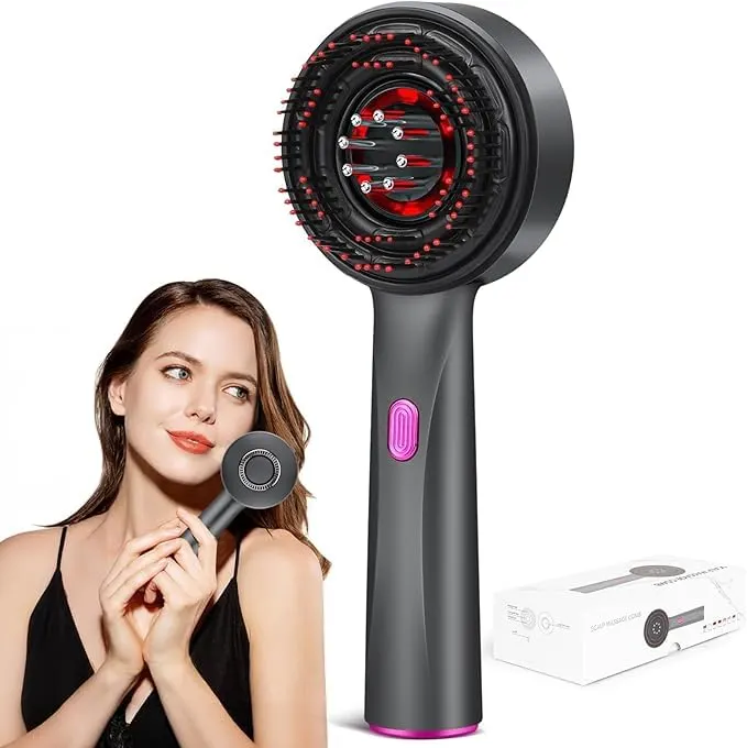 Electric Scalp Massage Brush for Relaxation & Hair Care