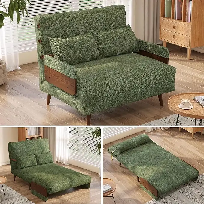 Convertible Sofa Chair to Sleeper Bed – Space-Saving Comfort Solution
