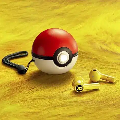Wireless Earbuds with Ball-Shaped Charging Case