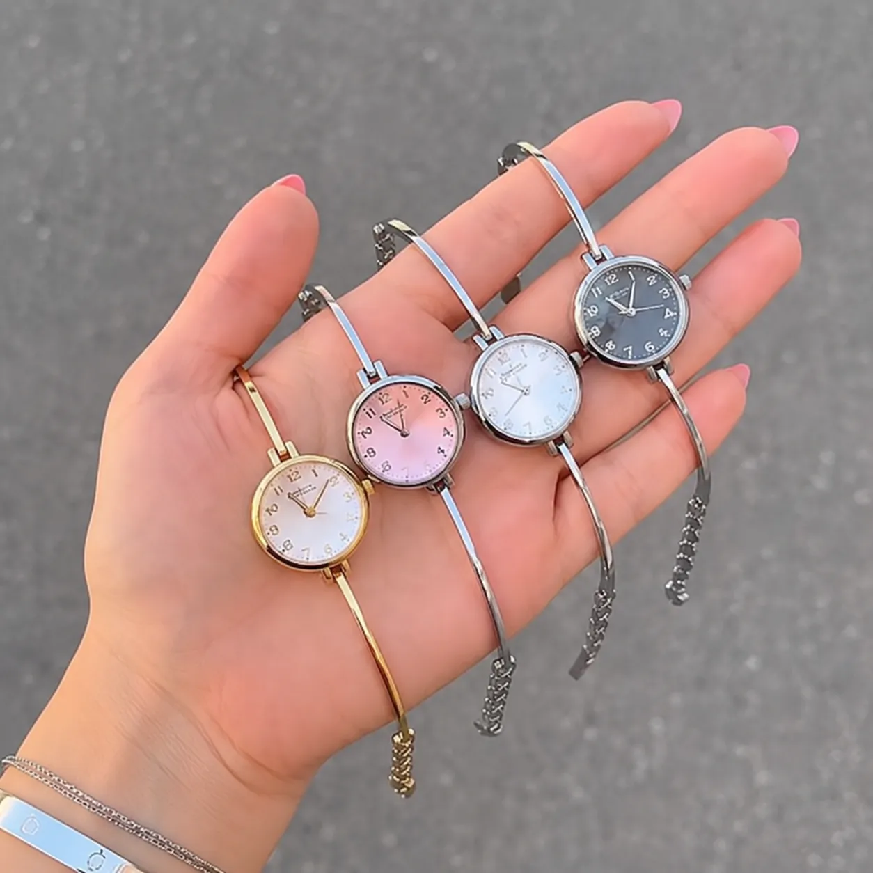 Elegant Slim Bracelet Watch for Women