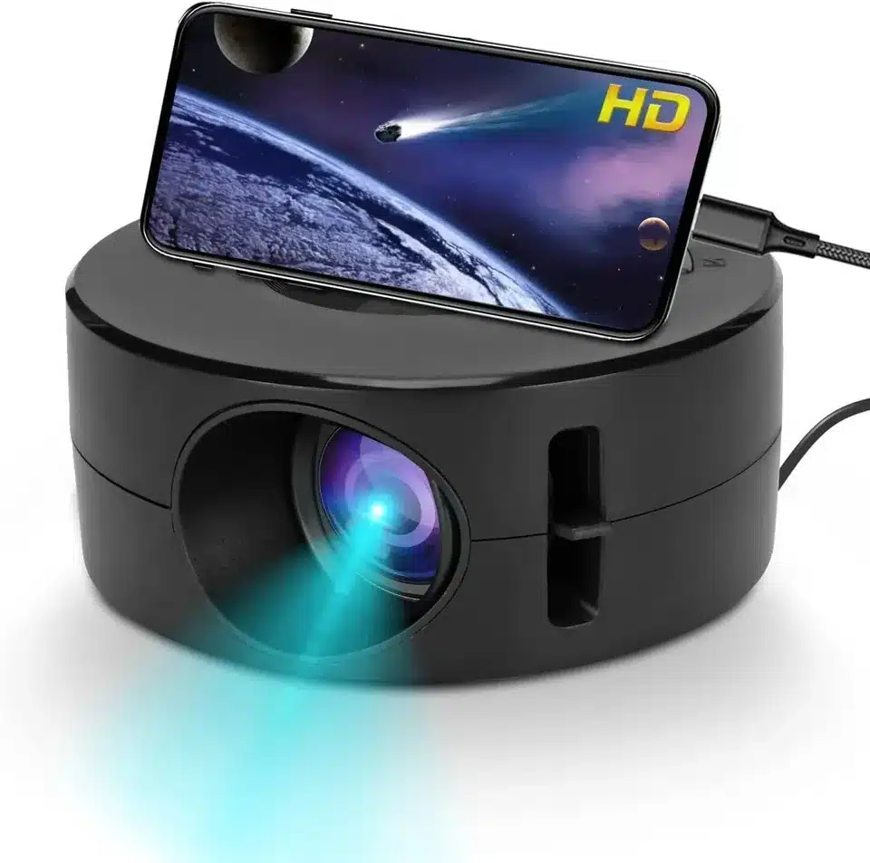 PocketBeam HD Smart Mini Projector with Phone Dock