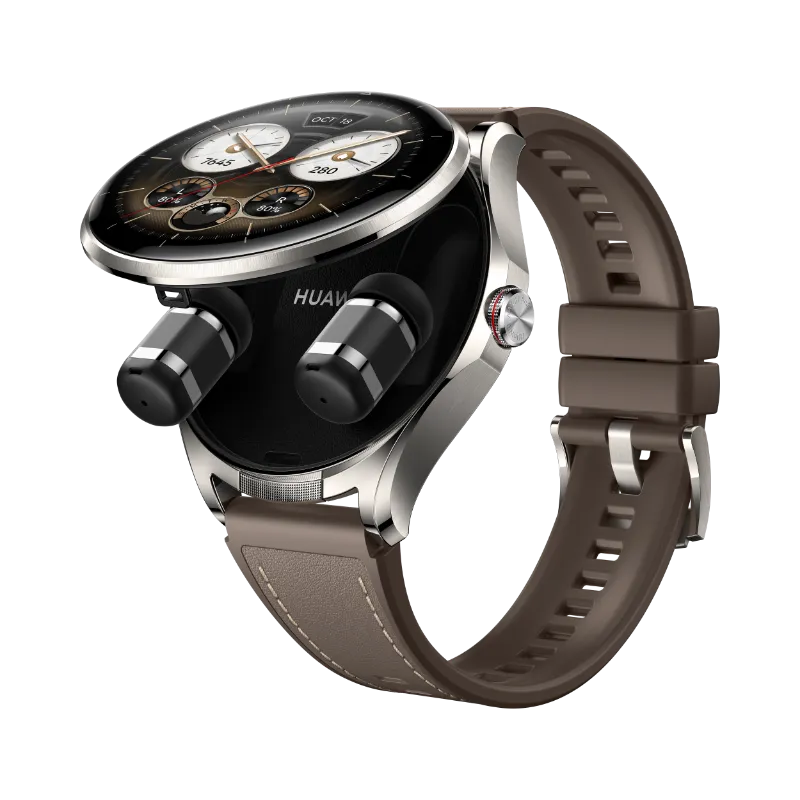 Smart Watch with Built In Wireless Earbuds